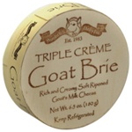 Woolwich Dairy Triple Creme Goat Brie
