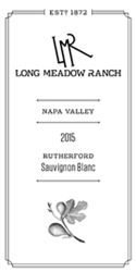 Long Meadow Ranch 2020 Rutherford Napa Valley Sauvignon Blanc