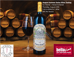 Far Niente Wine Tasting at Sekushi - August 29th 5:30-6:30PM